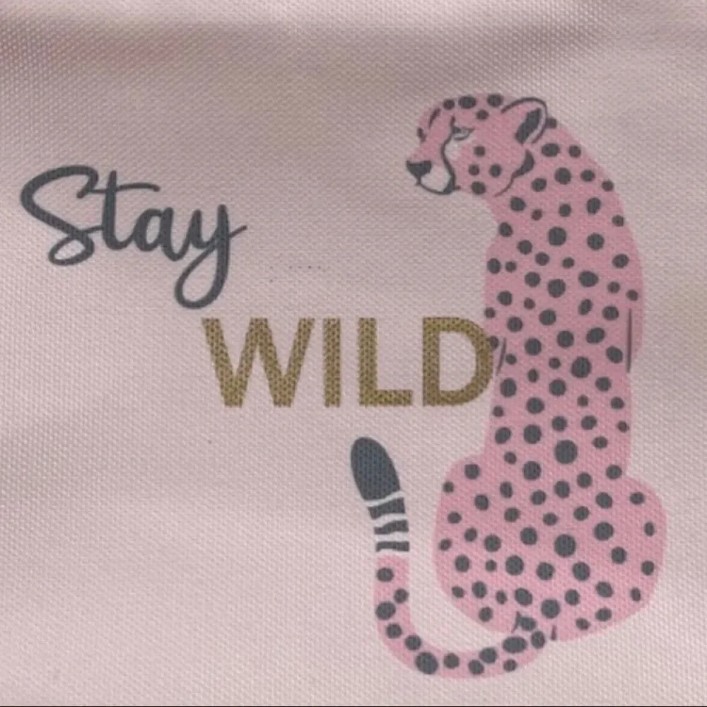 Stay Wild Makeup Bag